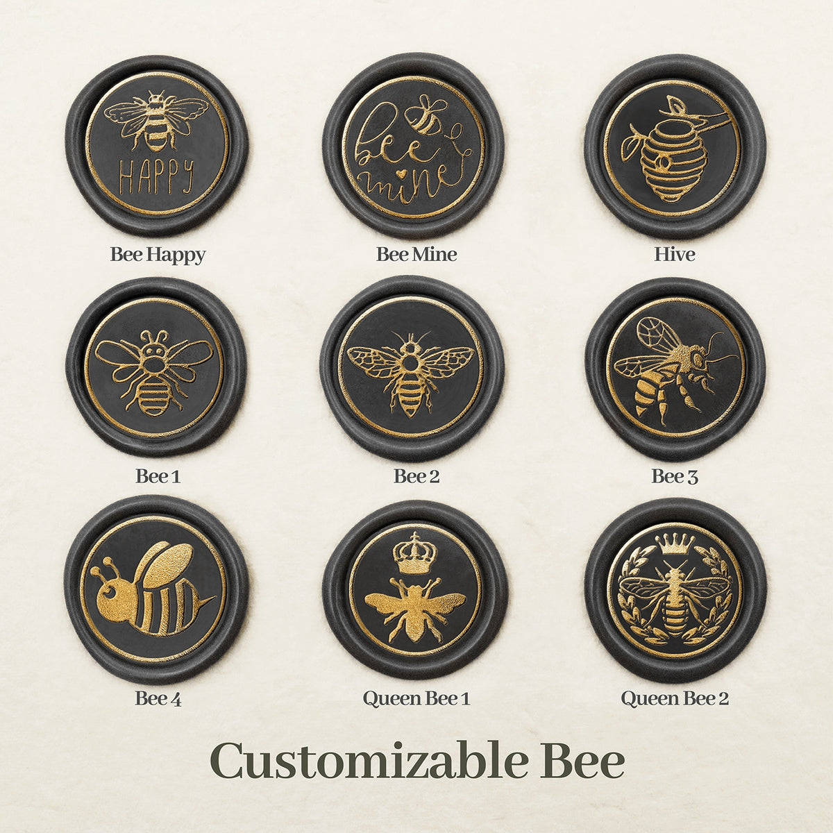 Stamprints Sello de Lacre de Abeja diseño