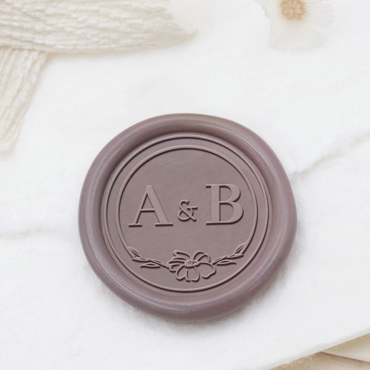 Stamprints Sellos de Lacre con Monograma Personalizado para Bodas 1