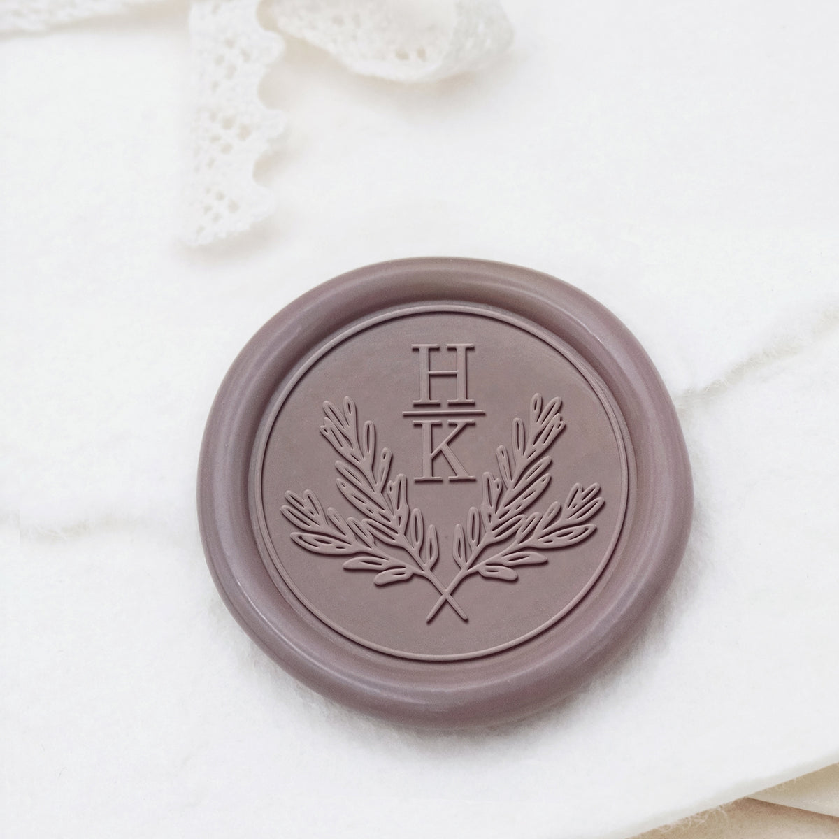 Stamprints Sellos de Lacre con Monograma Personalizado para Bodas 1