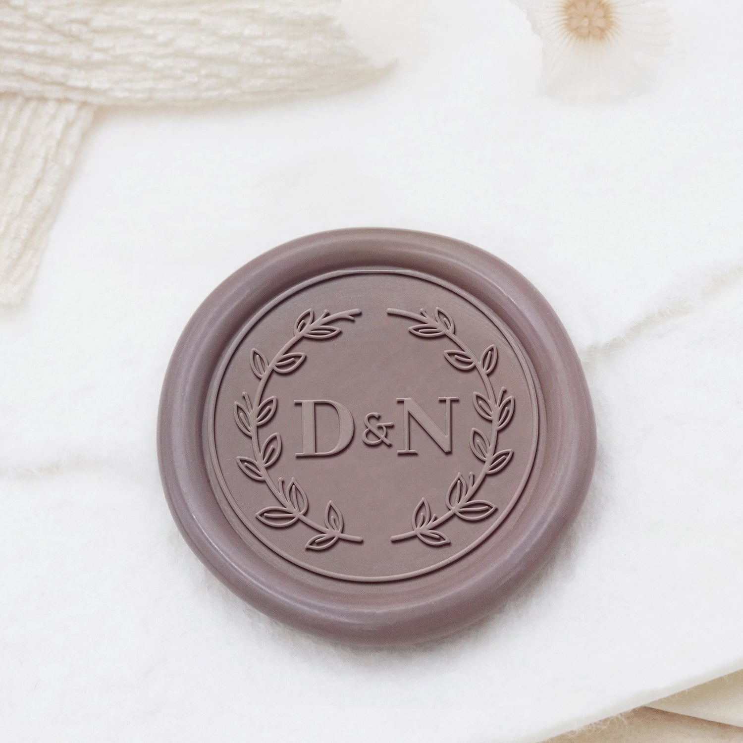 Stamprints Sellos de Lacre con Monograma Personalizado para Bodas 1