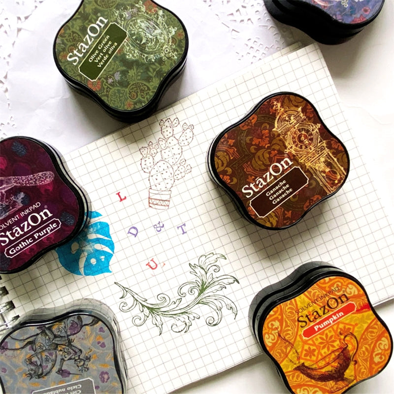StazOn Retro Almohadilla de Tinta de Secado Rápido a Base de Aceite con Tinta Pigmentada 611