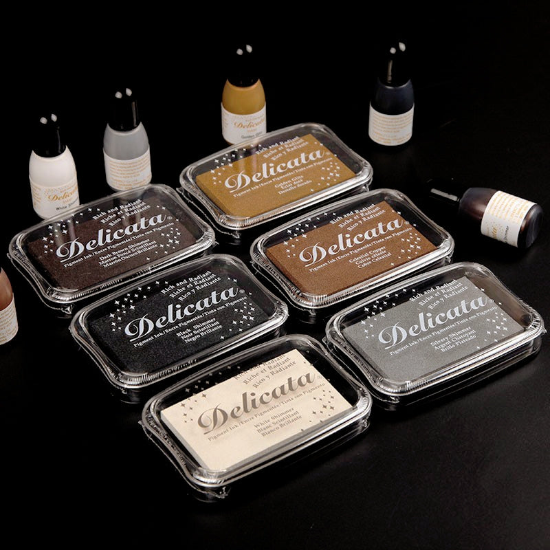 Almohadilla de tinta StazOn Delicata multipropósito de metal para archivo