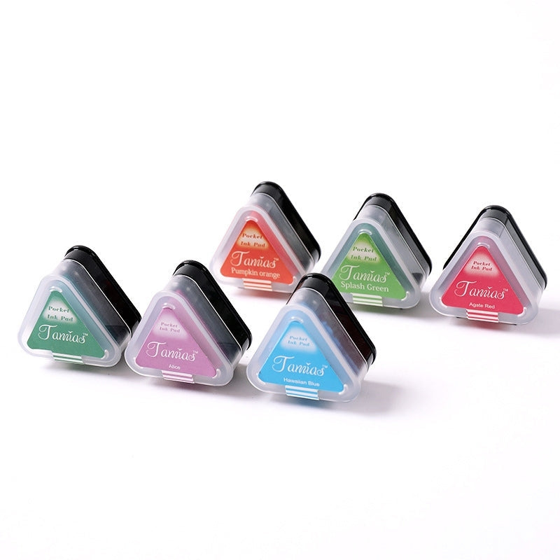Almohadilla de Tinta Triangular Mini a Base de Agua Tamias1