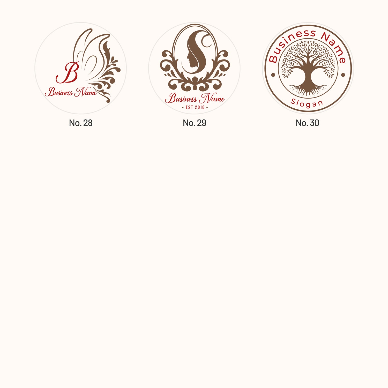 Sello de Caucho de Lacre con Logo Personalizado (30 Diseños) LOGO-04
