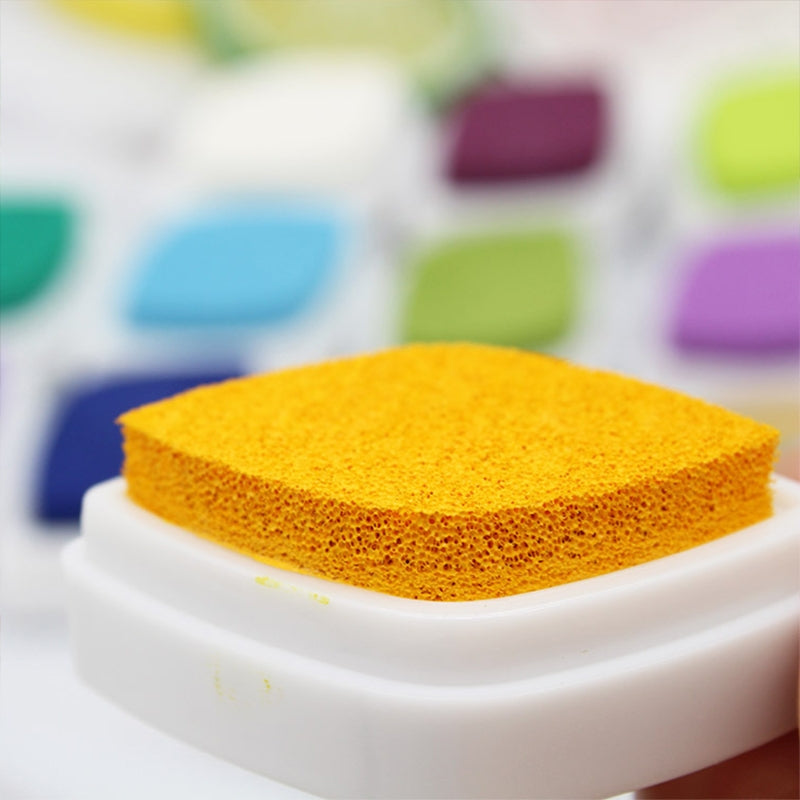 Almohadilla de Tinta Brillante Nacarado para Pintura con Dedos en los Ojos5111