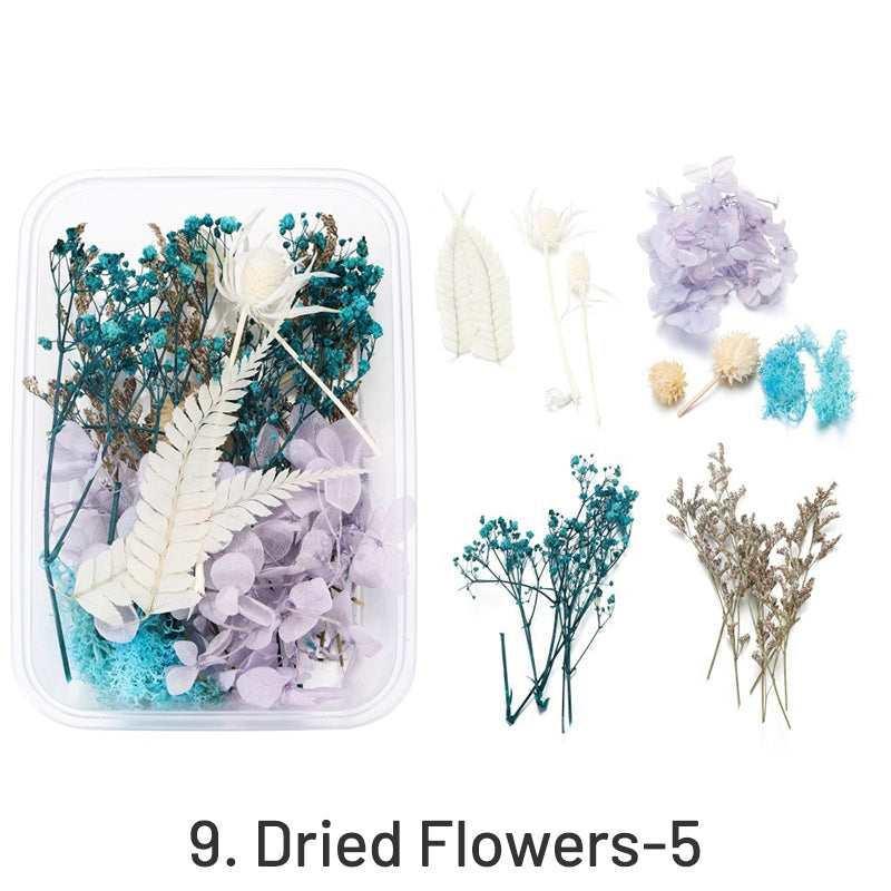 Flores Secas Preservadas Decorativas en Caja sku-9