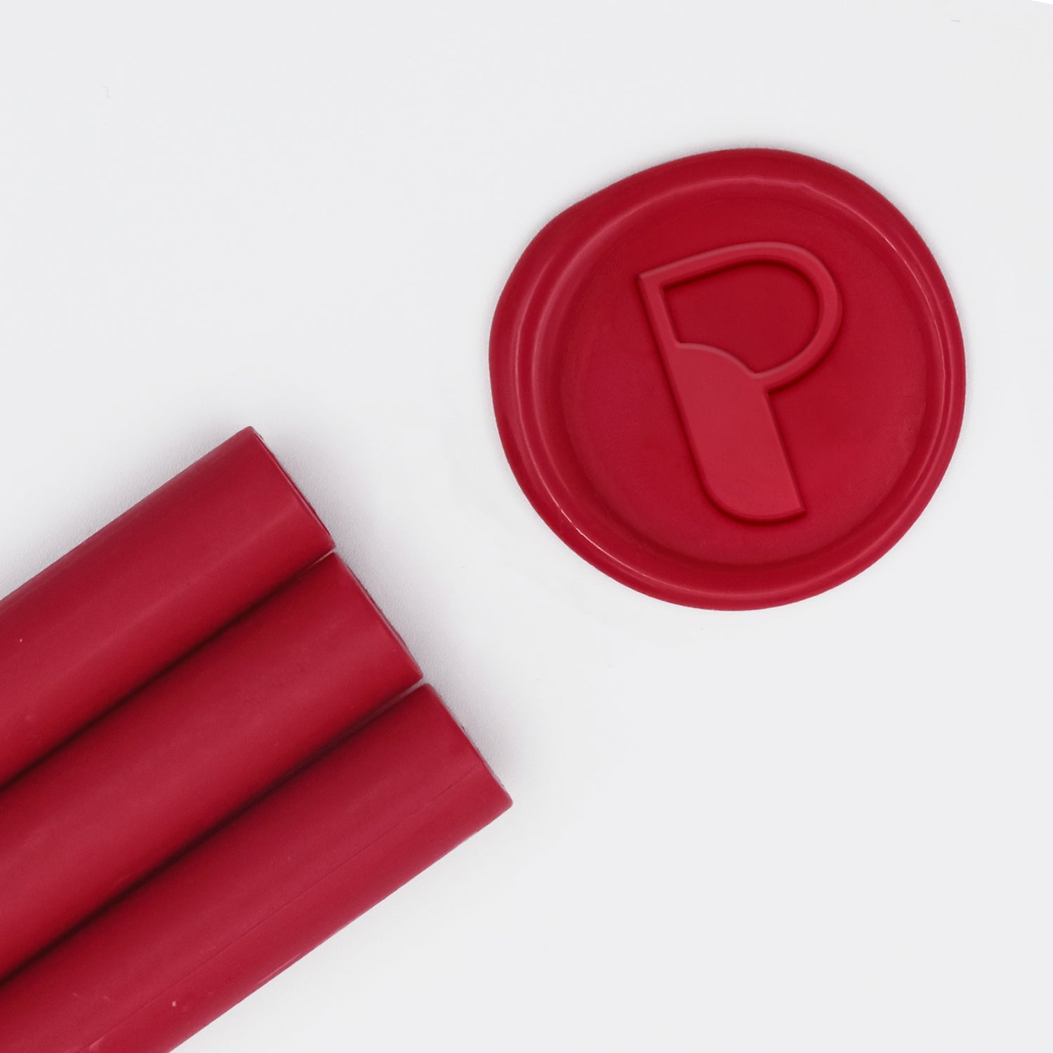 Pistola de Lacre a Sello de Lacre Palo - Rojo Chino 1
