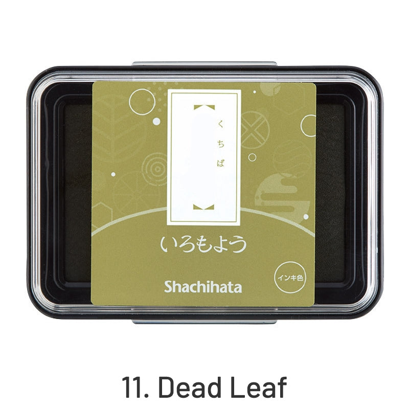 Almohadilla de Tinta Pigmentada para Sello de Caucho Japan Shachihata sku-11