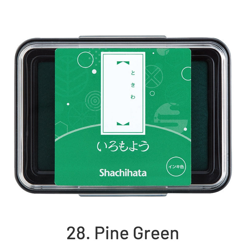 Japón Shachihata Almohadilla de Tinta Pigmentada para Sello de Caucho sku-28