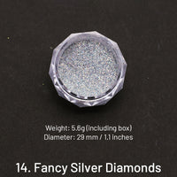 14. Fancy Silver Diamonds