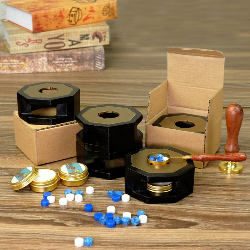 Hornillo para Lacre de Sellado Octagonal Retro b2