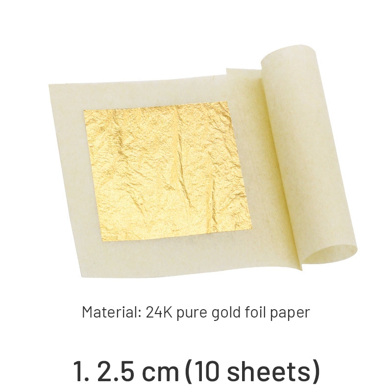 Láminas de Oro Cuadradas de Pasta de Oro Puro 24K sku-1