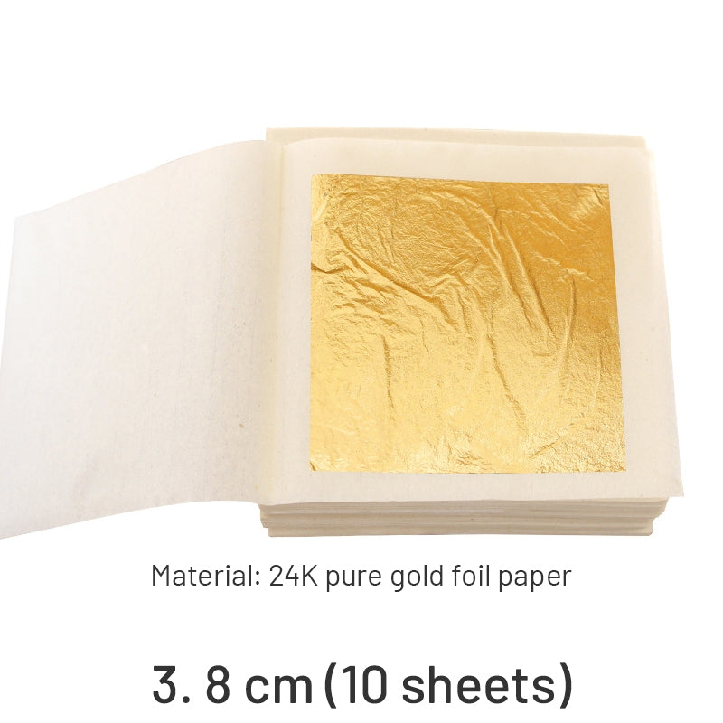 Láminas de Oro Cuadradas de Pasta de Oro Puro 24K sku-3