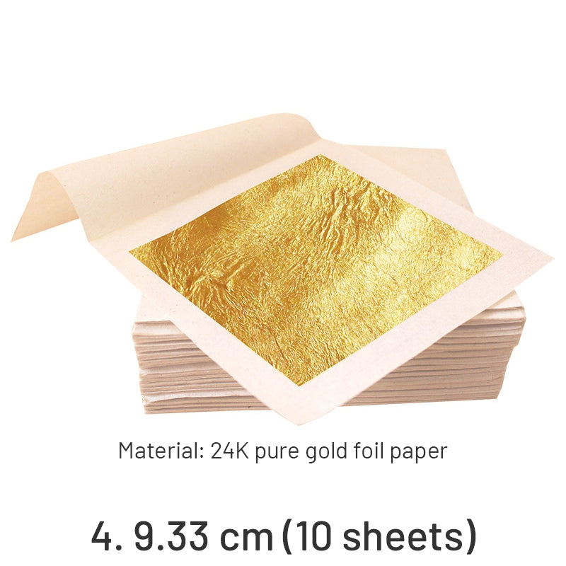 Láminas de Oro Cuadradas de Pasta de Oro Puro 24K sku-4