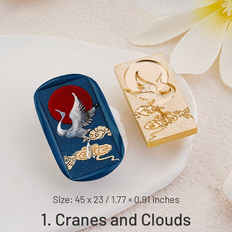 Sello de Lacre de Relieve 3D Flora y Fauna (4 Diseños) sku-1