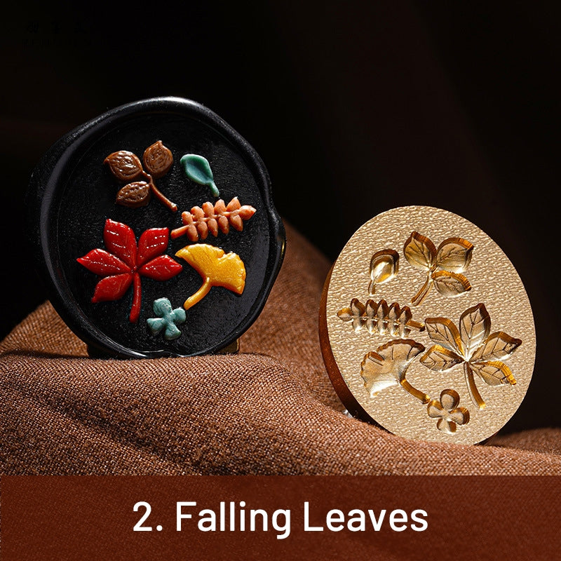Sello de Lacre de Relieve 3D Otoño (6 Diseños) sku-2