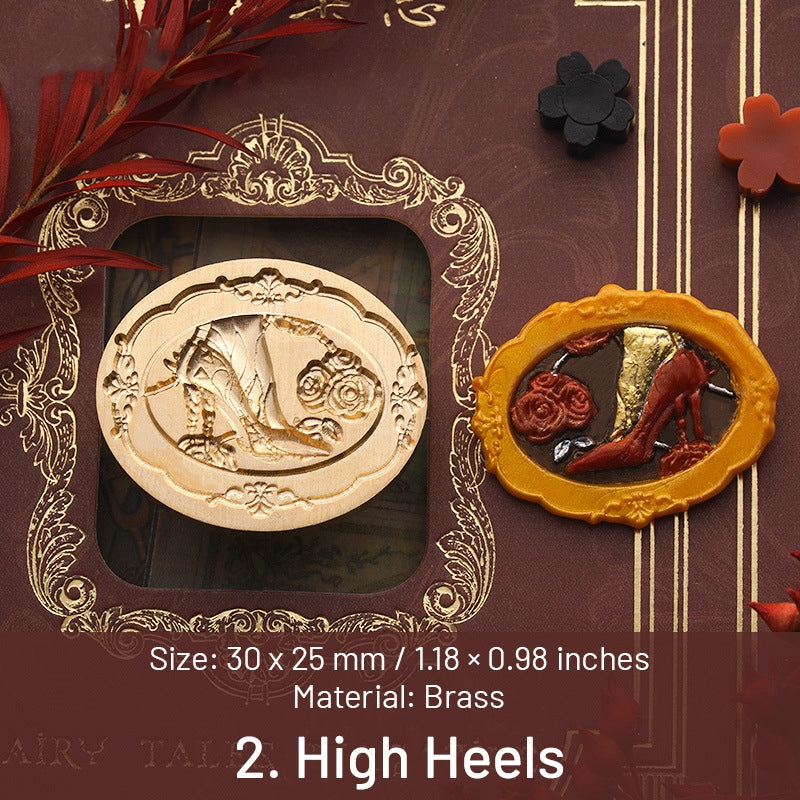 Sello de Lacre de Dama en Relieve 3D (6 Diseños) sku-2
