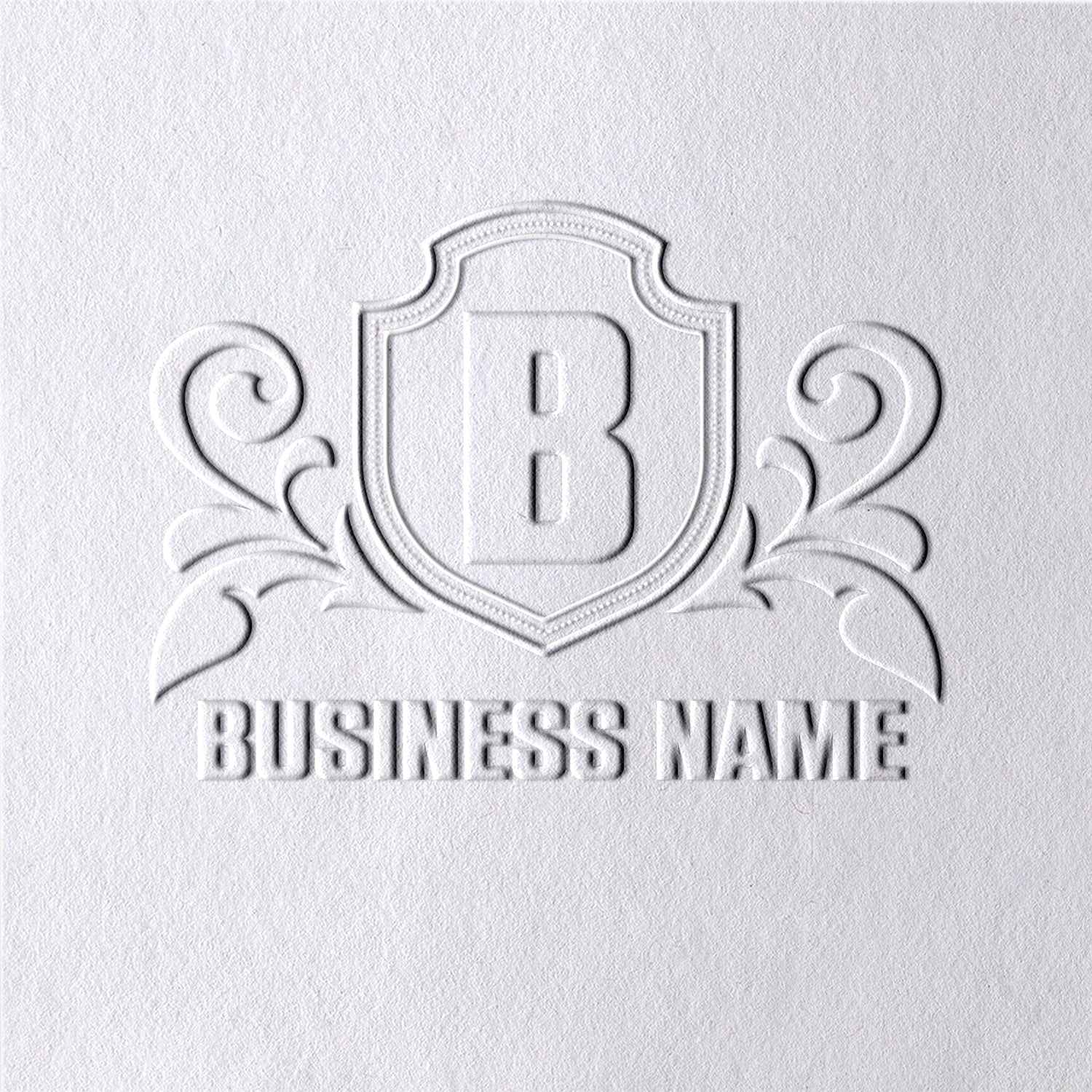Sello en Seco con Logo Personalizado - Estilo 7 71