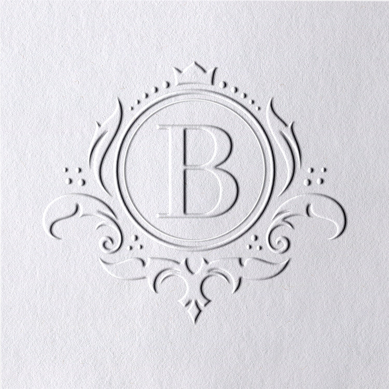 Sello en Seco de Logo Personalizado - Estilo 8 81