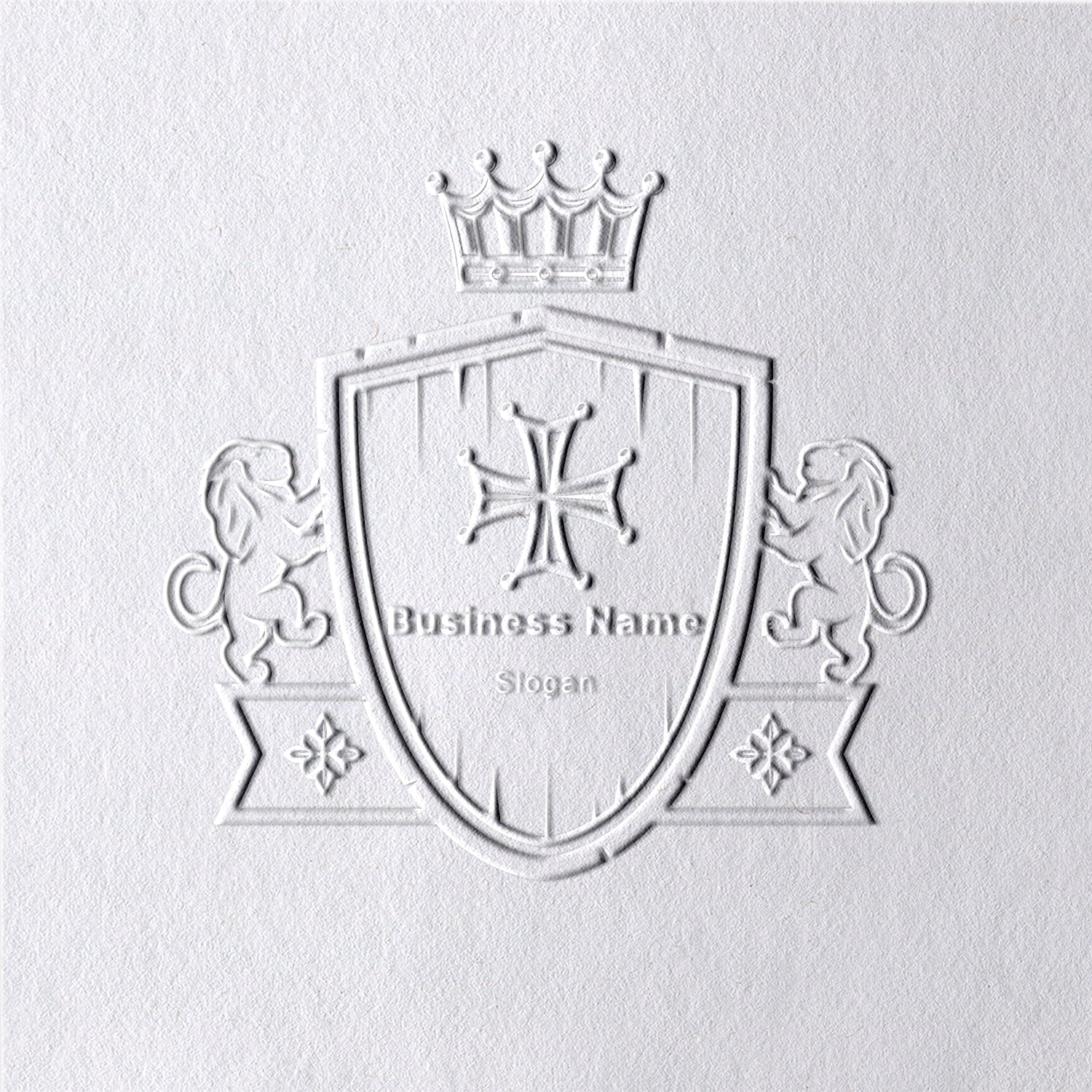 Sello en Seco con Logo Personalizado - Estilo 19 191
