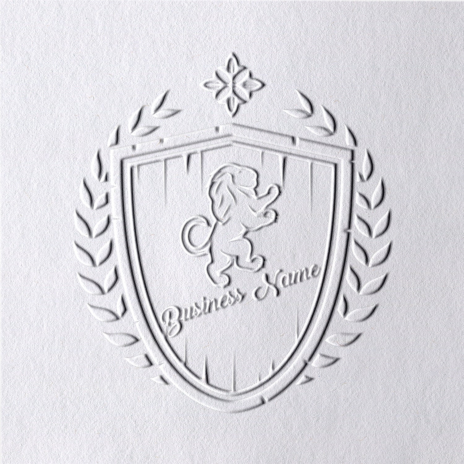 Sello en Seco de Logo Personalizado - Estilo 20 201