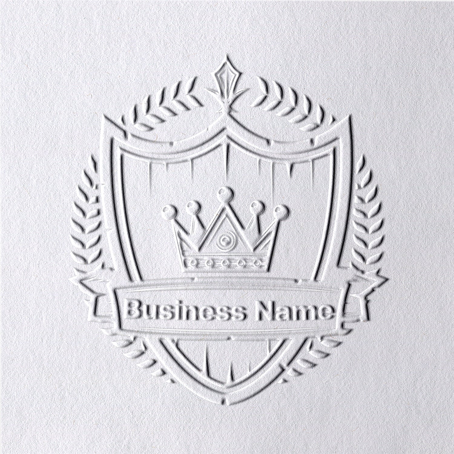 Sello en Seco de Logo Personalizado - Estilo 21 211