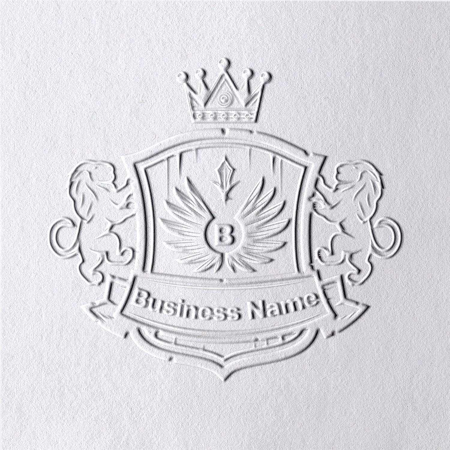 Sello en Seco de Logo Personalizado - Estilo 23 231