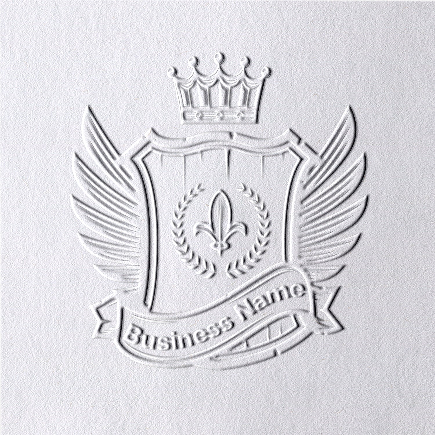 Sello en Seco de Logo Personalizado - Estilo 26 261