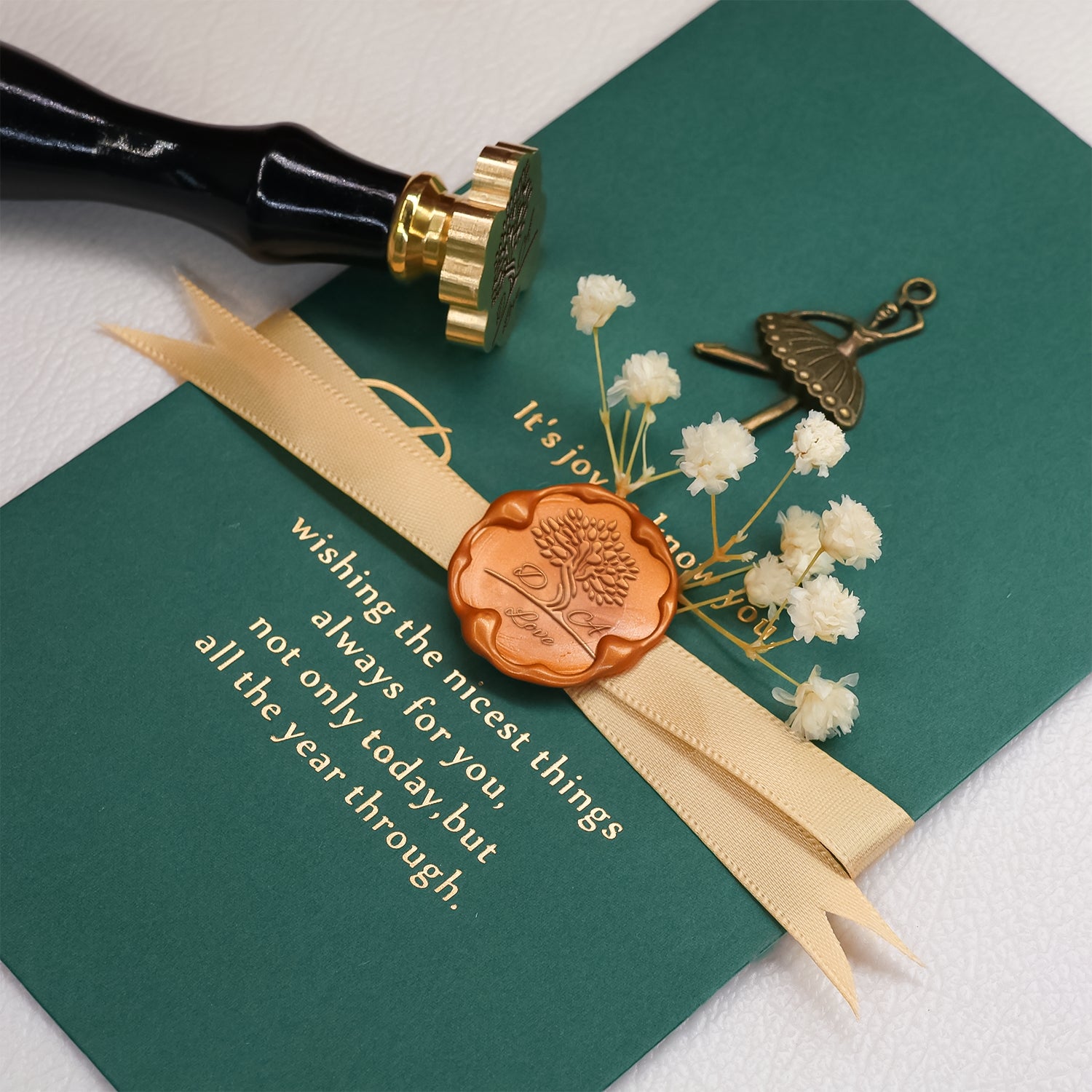 Sello de Lacre Personalizado de Forma Especial con Tu Arte 3