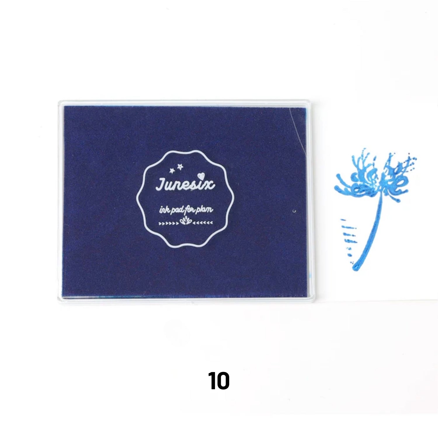 Almohadilla de Tinta Lavable A Base de Aceite para Pintura con Dedos Grande 11