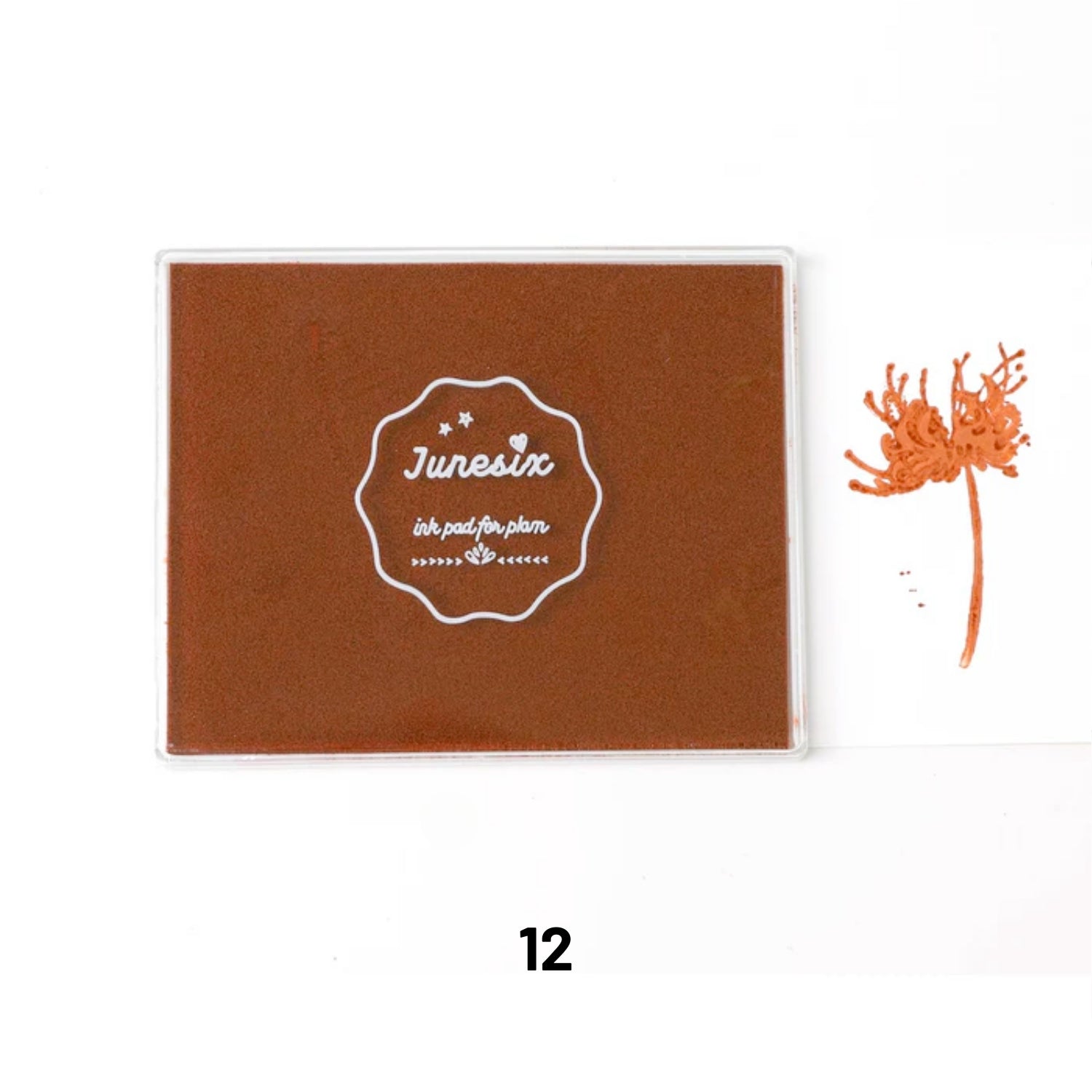 Almohadilla de Tinta Lavable Grande a Base de Aceite para Pintura con Dedos 13