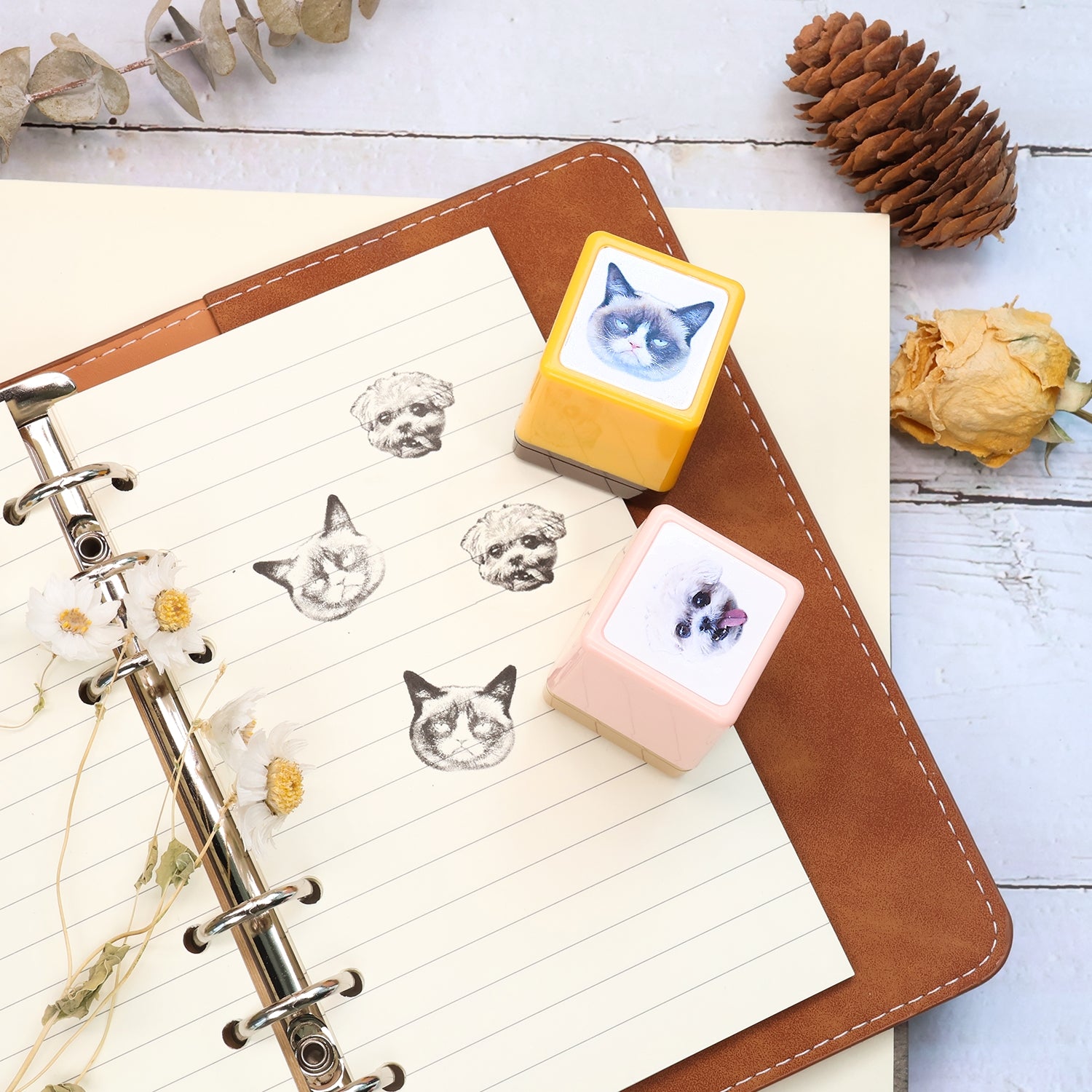 Sello de caucho personalizado de retrato de cabezal de mascota, Sello de caucho personalizado de gato y perro desde foto, Sello de caucho personalizado en tareas, Sello de caucho para niños, Regalo del día de San Valentín 6