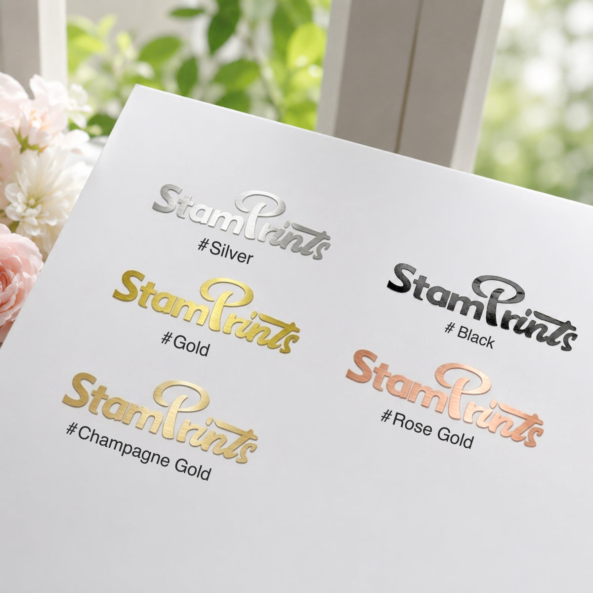 Personalizado Logotipo Empresarial Metálico 3D 2