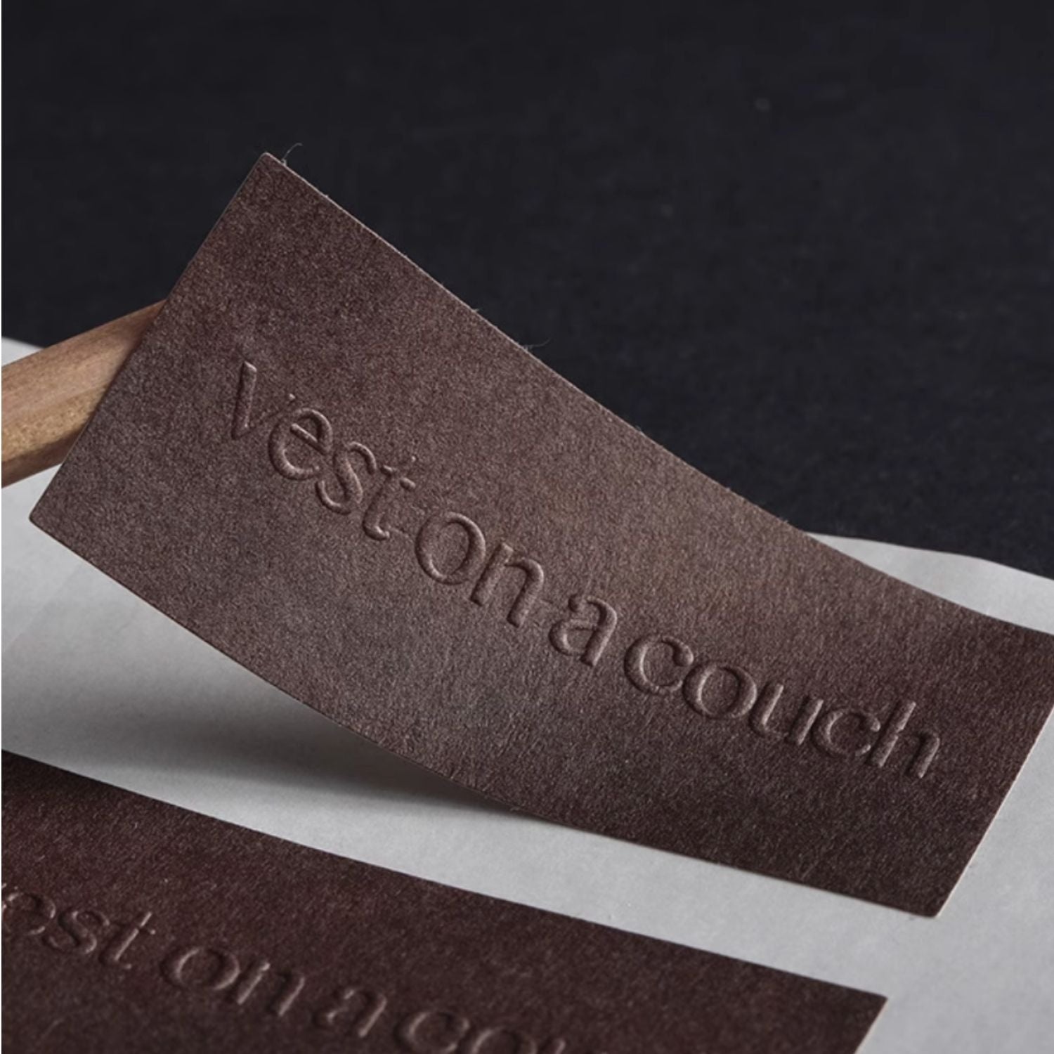 Etiqueta Adhesiva con Textura en Relieve Personalizada - Etiqueta de Marca Ecológica21
