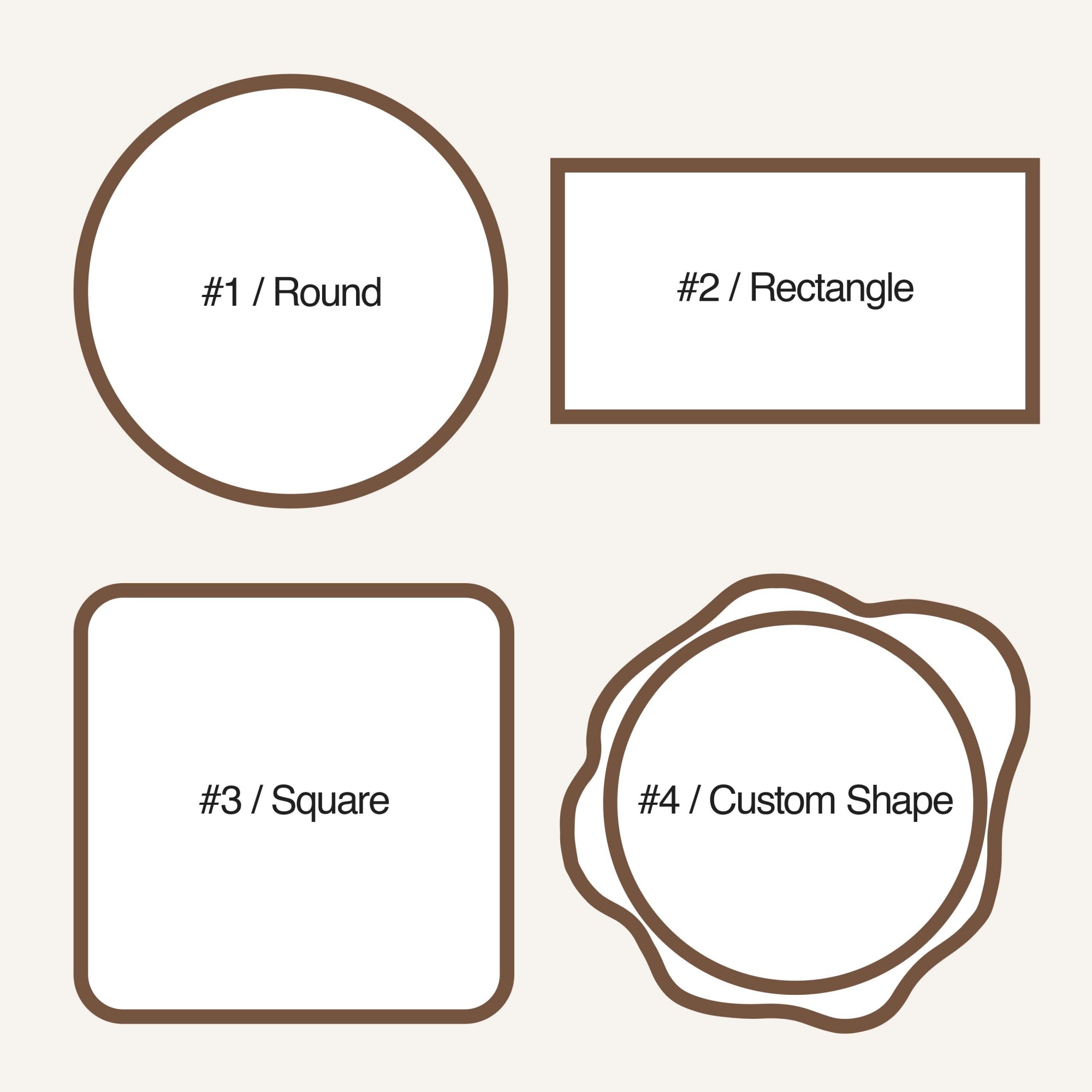 Pegatinas de PVC Brillante Personalizadas - Etiquetas Impermeables Premium23