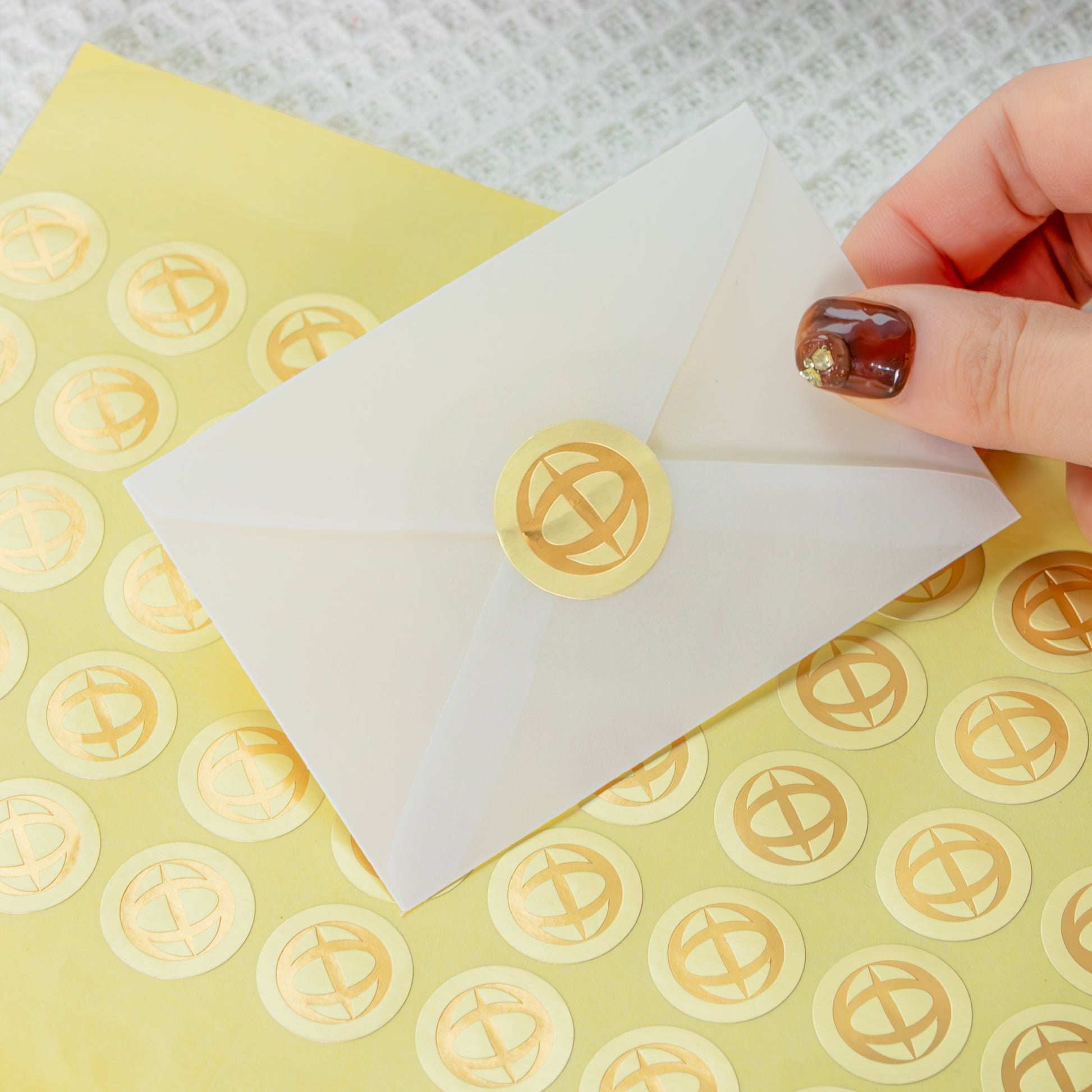Custom Matte Metallic Foil Labels | Luxury Hot Stamped Stickers22