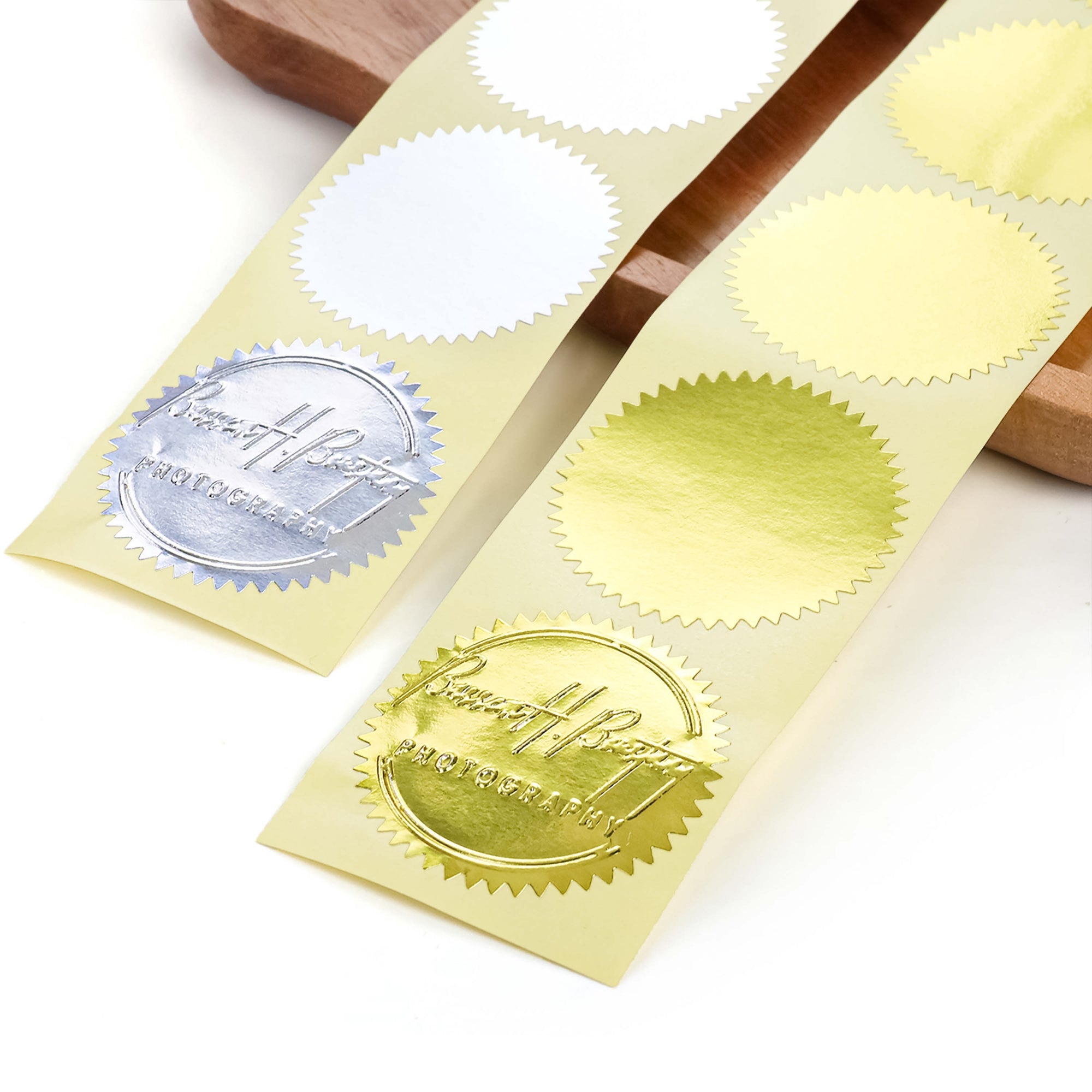 Embosser Companion Blank Label Stickers - 100 Pcs4