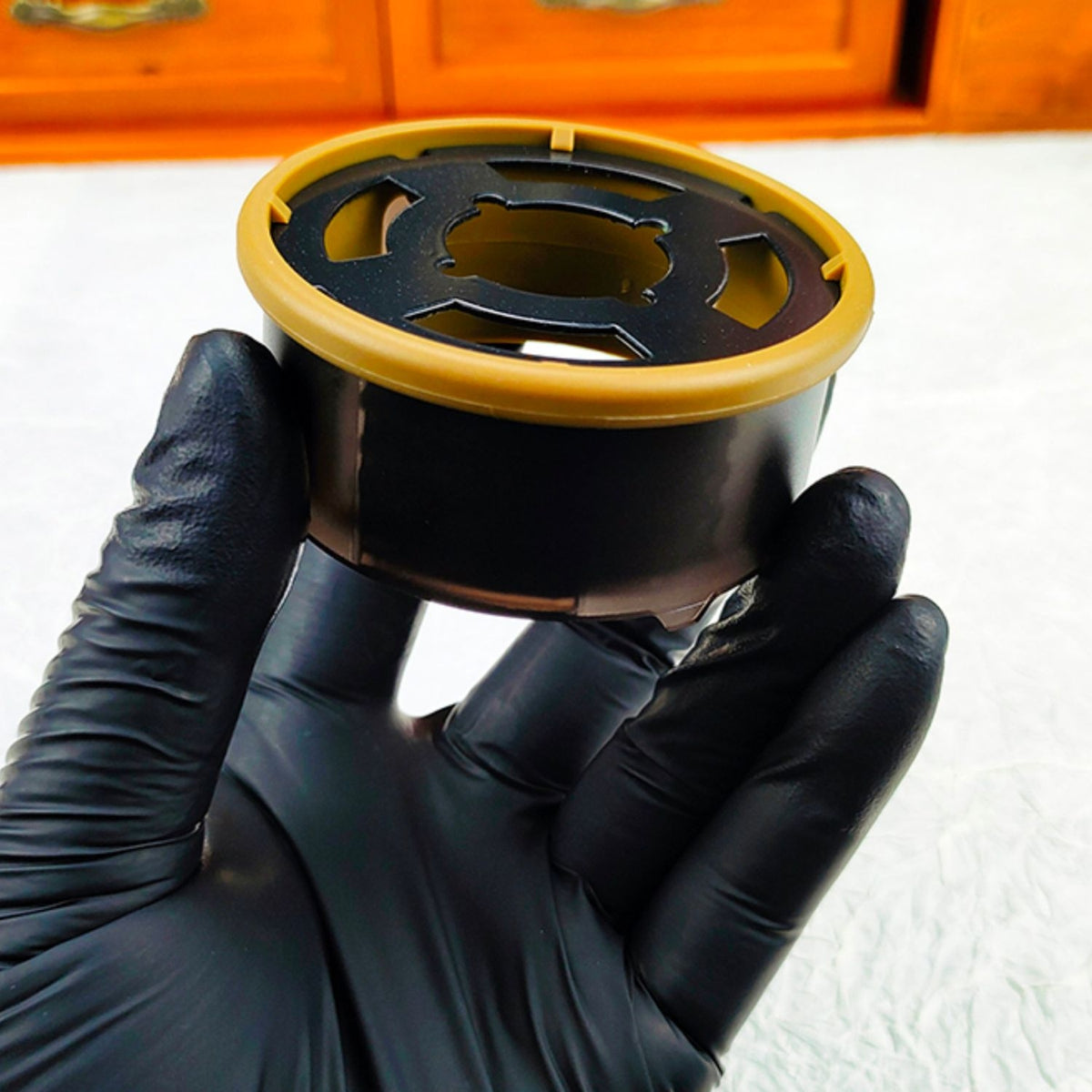 Hornillo para Lacre Antiadherente Dorado Ajustable en Altura5