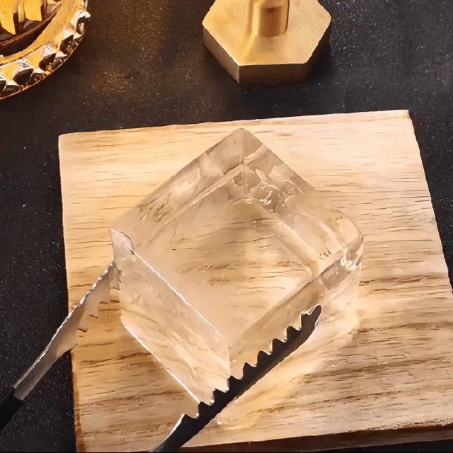 Sello de Caucho de Hielo para Bartender y Planificador
