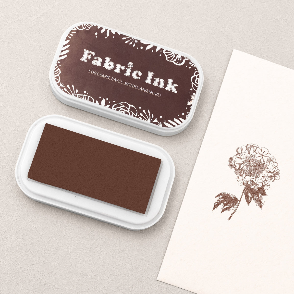 Almohadilla de Tinta para Tela a Base de Aceite BD-254d