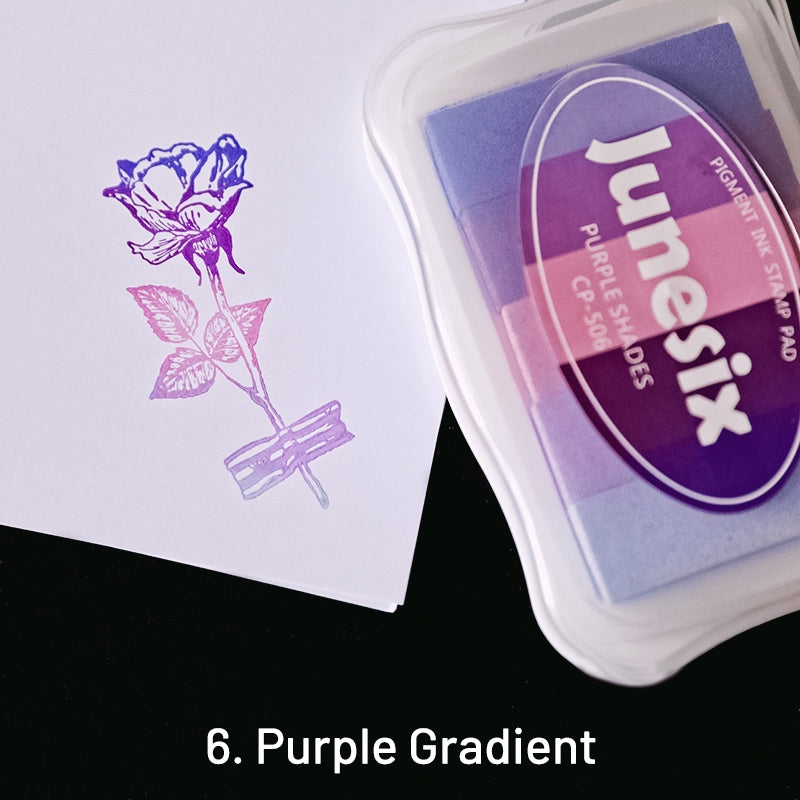 Pearlescent Multicolor 3-Color Gradient Ink PadSKU-6