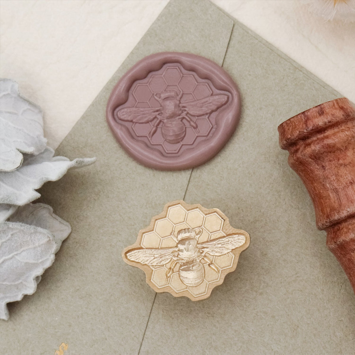 Stamprints 3D Relief Bee Wax Seal Stamp 5