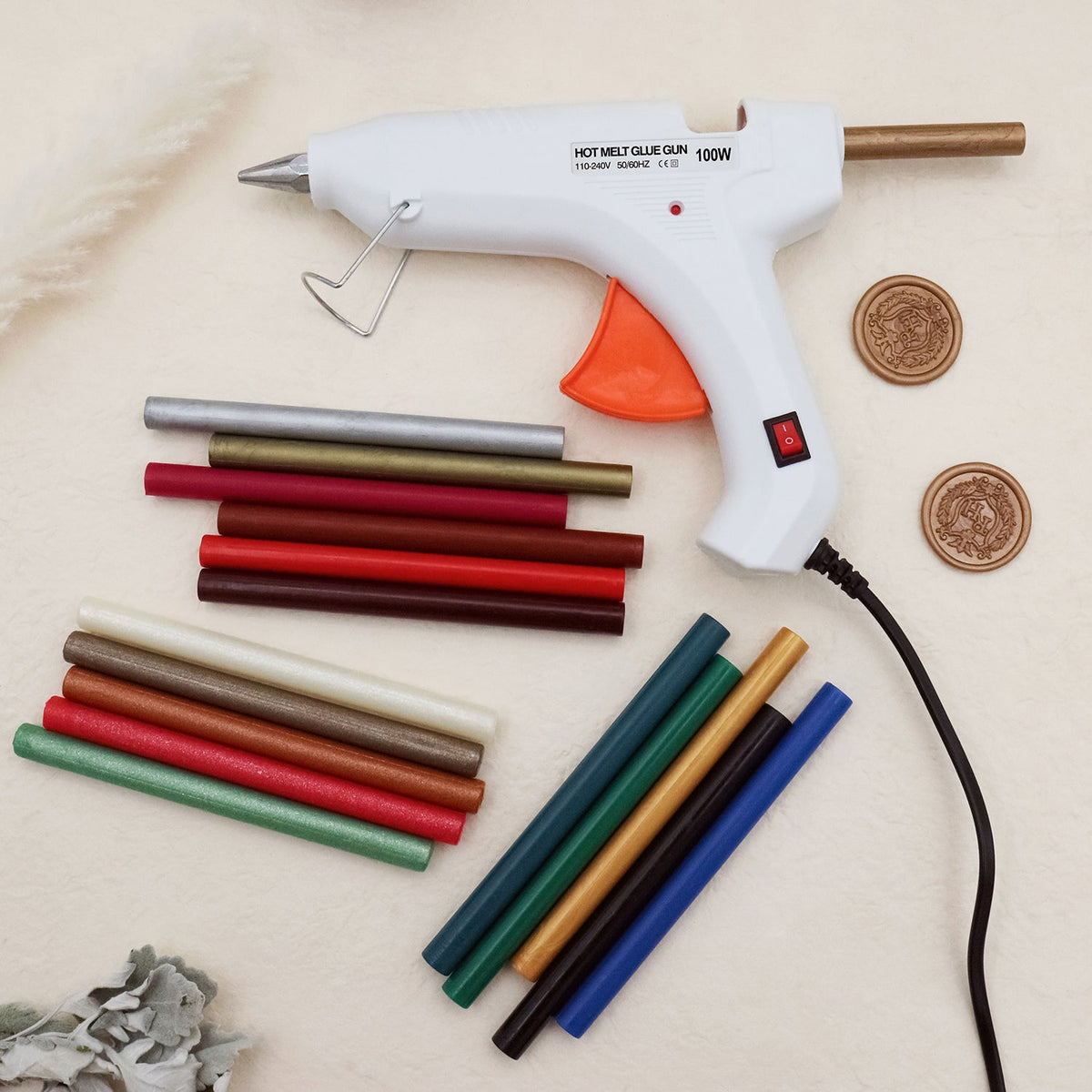 Pistola de lacre a Pegamento Stamprints 7