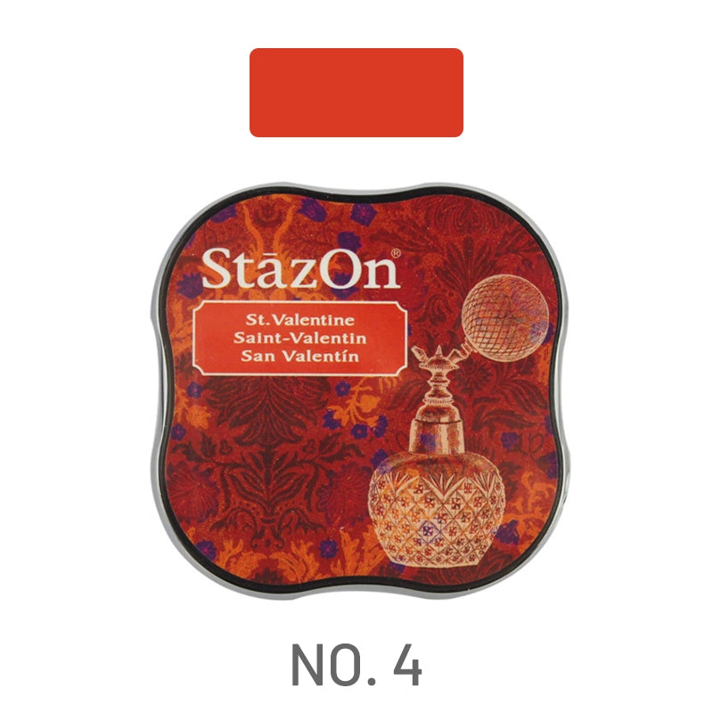 Almohadilla de Tinta Pigmentada StazOn Retro a Base de Aceite de Secado Rápido4