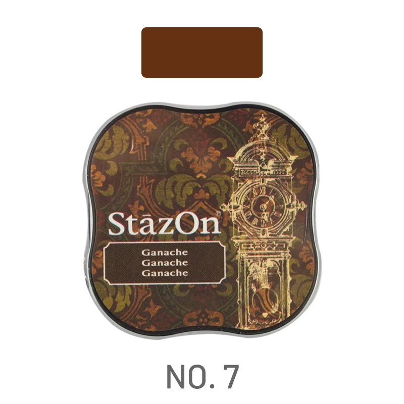 Almohadilla de tinta StazOn Retro a base de aceite de secado rápido con tinta pigmentada7